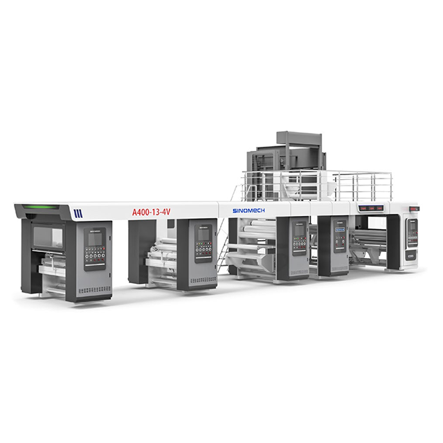 Línea de laminación sin solvente A400-13-4V Quadplex sin solvente